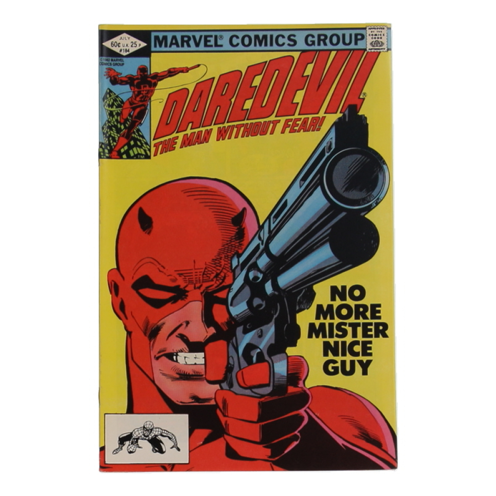 1982 "Daredevil" Issue #184 Marvel Comic Book at PristineAuction.com