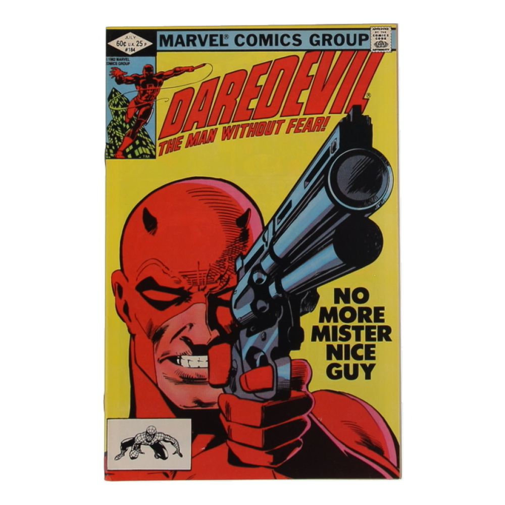 1982 "Daredevil" Issue #184 Marvel Comic Book at PristineAuction.com