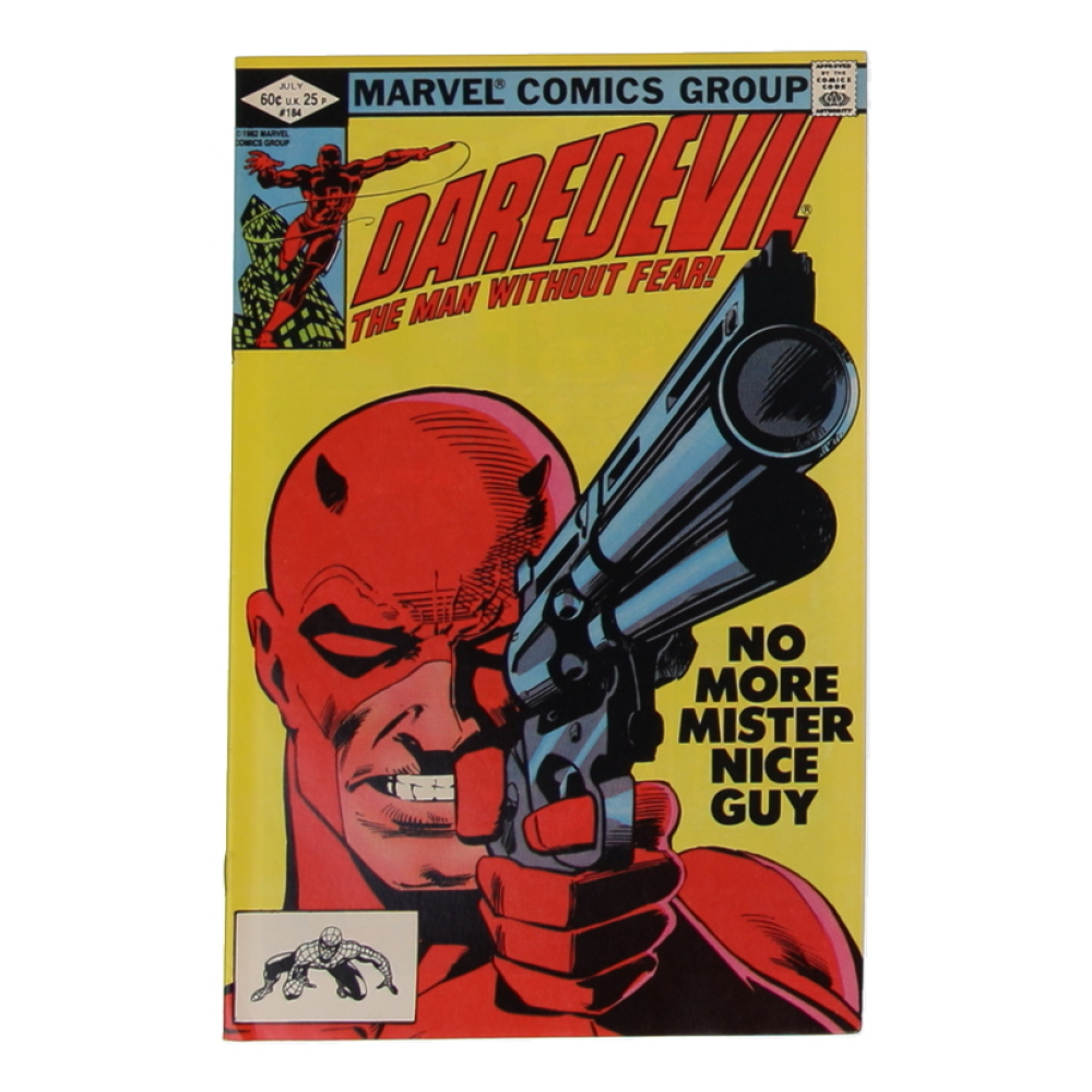 1982 "Daredevil" Issue #184 Marvel Comic Book at PristineAuction.com
