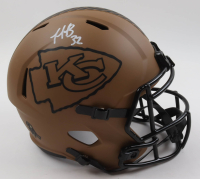 Nick Bolton Signed Chiefs Full-Size Salute to Service Alternate Speed Helmet (Beckett) at PristineAuction.com
