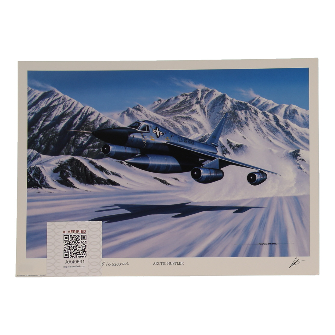 William Dietz & Robert Widmer Signed Stan Stokes "Arctic Hustler" Lithograph (AIV) at PristineAuction.com William Dietz & Robert Widmer Signed Stan Stokes "Arctic Hustler" Lithograph (AIV) at PristineAuction.com