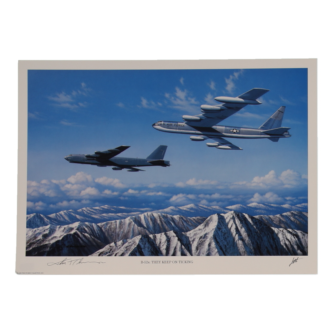 John T. Chain Jr. Signed Stan Stokes "B-52s: They Keep on Ticking" Lithograph (AIV) at PristineAuction.com John T. Chain Jr. Signed Stan Stokes "B-52s: They Keep on Ticking" Lithograph (AIV) at PristineAuction.com