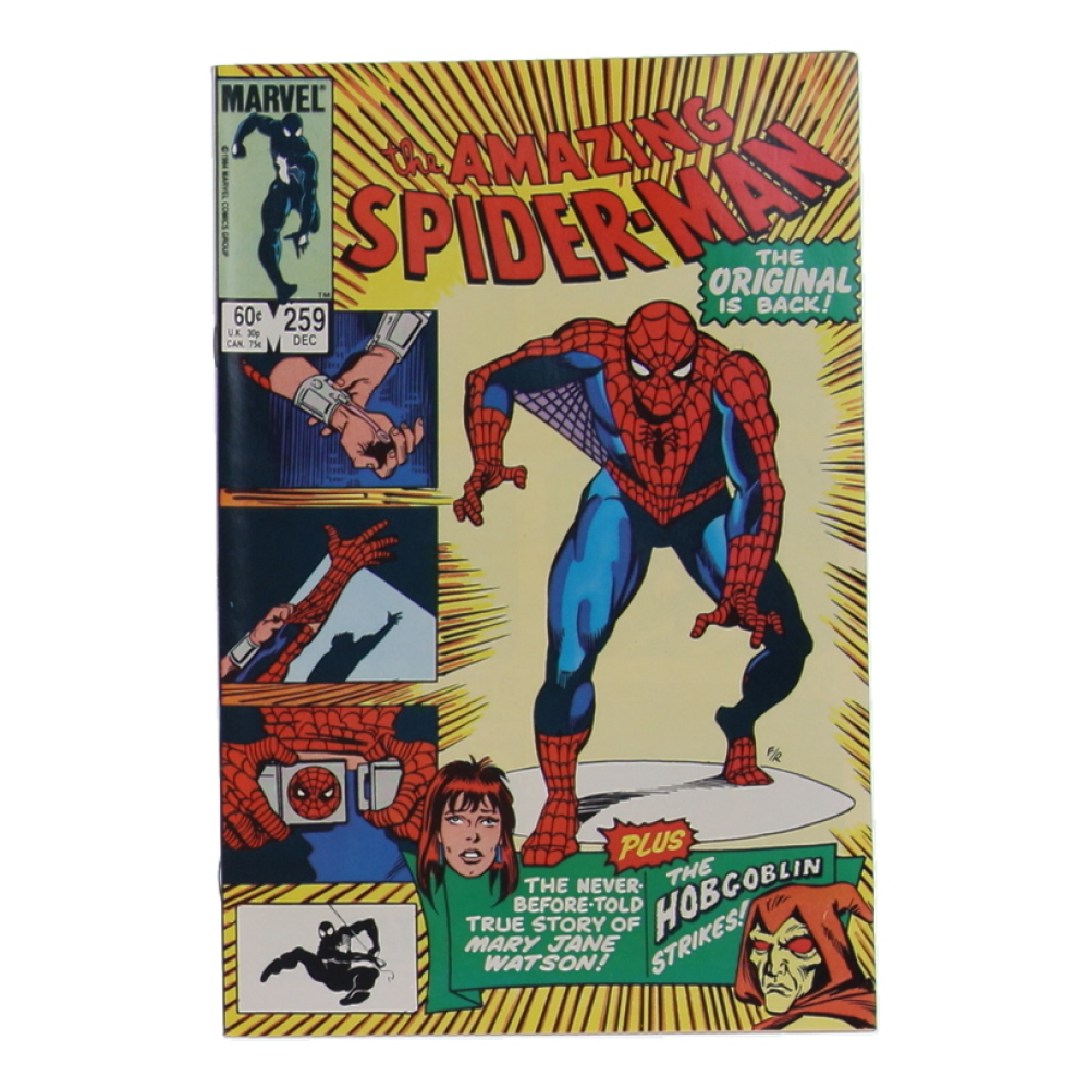 1984 "The Amazing Spider-Man" Issue #259 Marvel Comic Book at PristineAuction.com