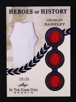 Charles Barkley 2025 Leaf ITG Used Sports Heroes of History Navy Blue #HH14 #10/35 at PristineAuction.com