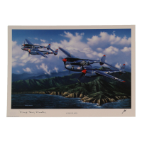 Marge Bong Drucker Signed Stan Stokes "A Pair of Aces" Lithograph (AIV) at PristineAuction.com