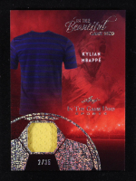 Kylian Mbappe 2025 ITG Used Sports In the Beautiful Game Used Sparkle Silver #BU11 #02/35 at PristineAuction.com