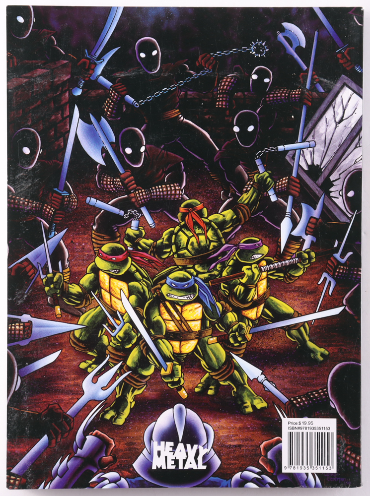 Kevin Eastman Signed "Teenage Mutant Ninja Turtles: 25th Anniversary" Comic Book Collection With Character Sketch (Beckett) at PristineAuction.com Kevin Eastman Signed "Teenage Mutant Ninja Turtles: 25th Anniversary" Comic Book Collection With Character Sketch (Beckett) at PristineAuction.com