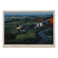 Roland Beamont Signed Stan Stokes "The Exterminator" Lithograph (AIV) at PristineAuction.com