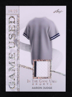 Aaron Judge 2025 ITG Used Sports Game Used Memorabilia Sparkle Silver #GM1 #14/25 at PristineAuction.com