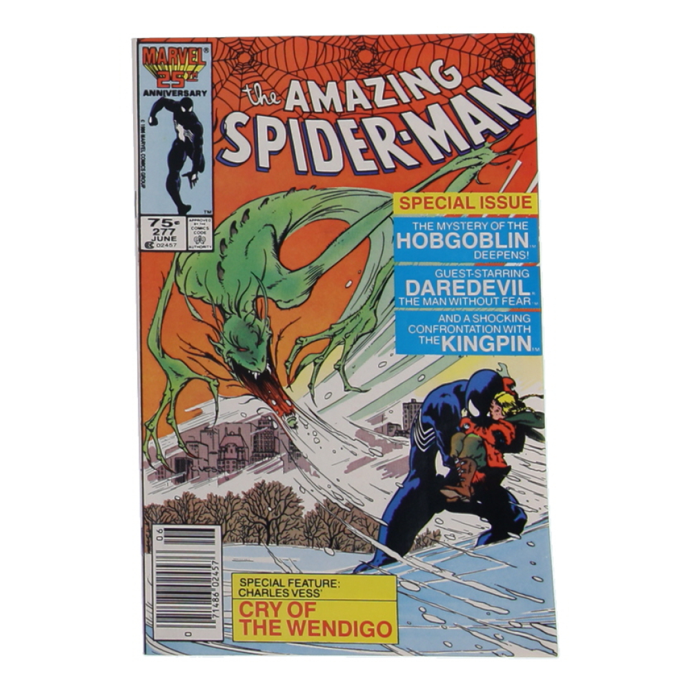 1986 "The Amazing Spider-Man" Issue #277 Marvel Comic Book at PristineAuction.com