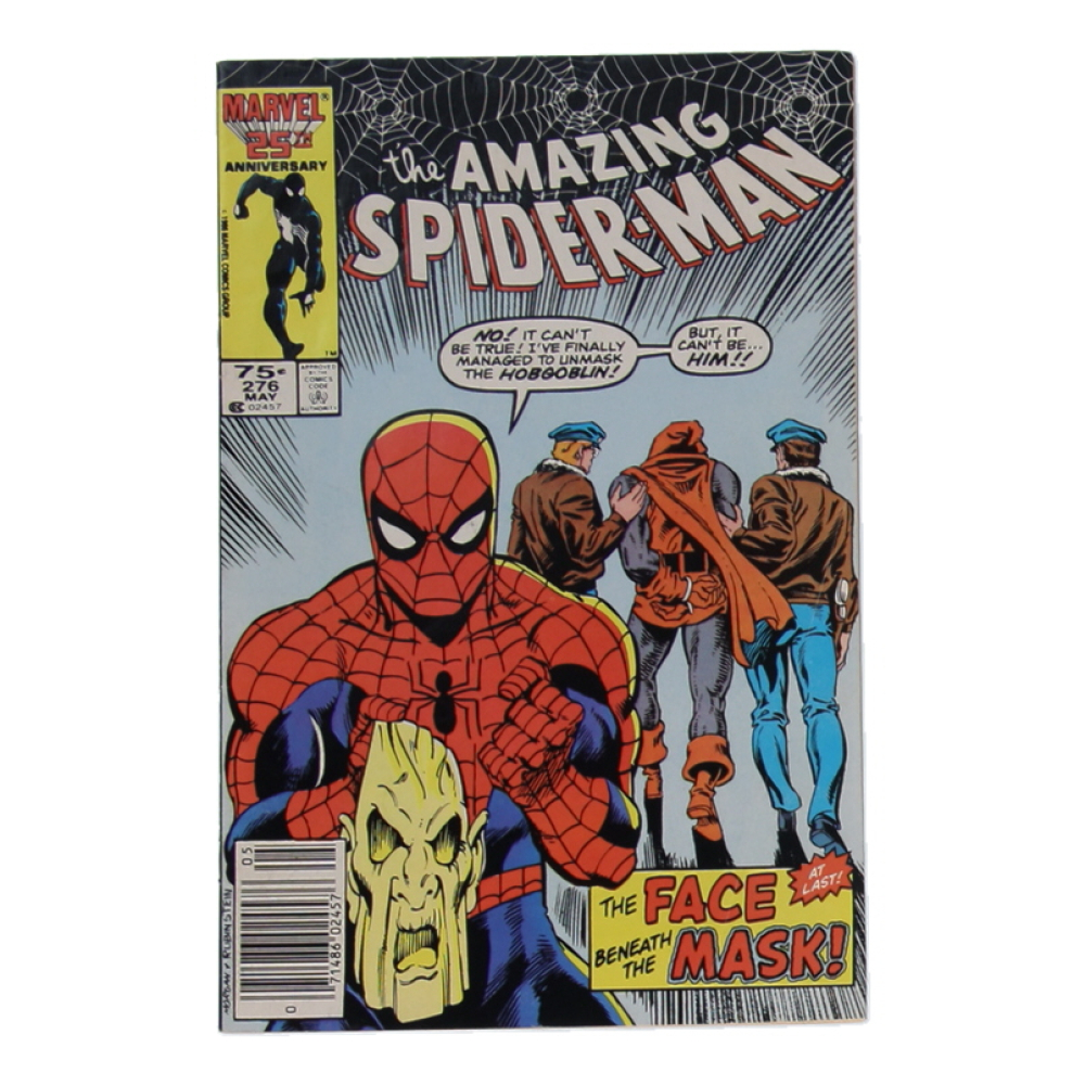 1986 "The Amazing Spider-Man" Issue #276 Marvel Comic Book at PristineAuction.com