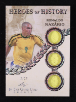 Ronaldo Nazario 2025 Leaf ITG Used Sports Heroes of History Sparkle Silver #HH74 #02/10 at PristineAuction.com