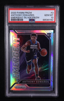 Anthony Edwards 2020-21 Panini Prizm Emergent Prizms Silver #3 RC (PSA 10) at PristineAuction.com
