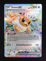 Eevee ex 2025 Pokemon Scarlet and Violet Prismatic Evolutions #075 at PristineAuction.com