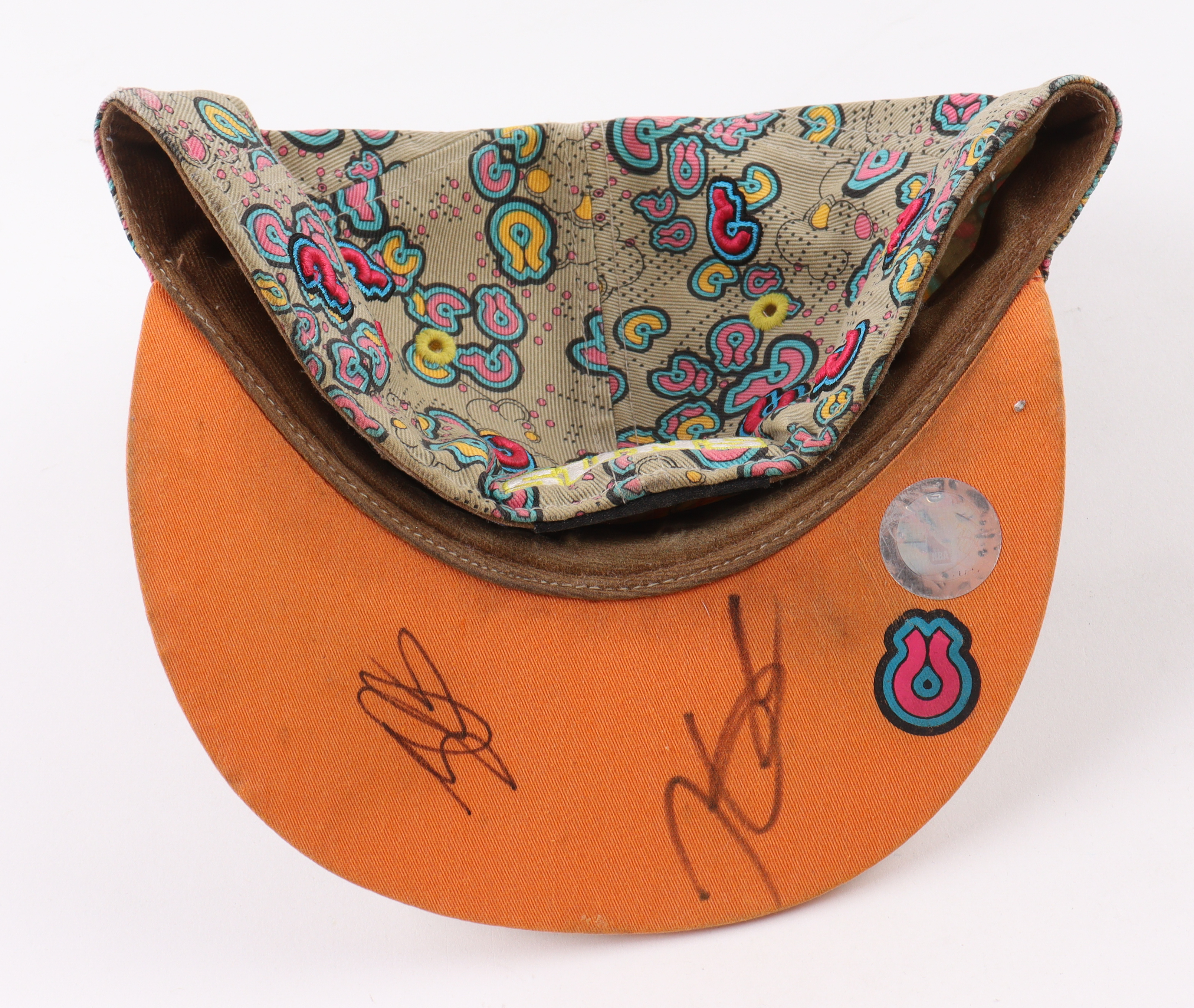 Kevin Durant & Josh Okogie Signed Suns Logo Hat (JSA) at PristineAuction.com Kevin Durant & Josh Okogie Signed Suns Logo Hat (JSA) at PristineAuction.com