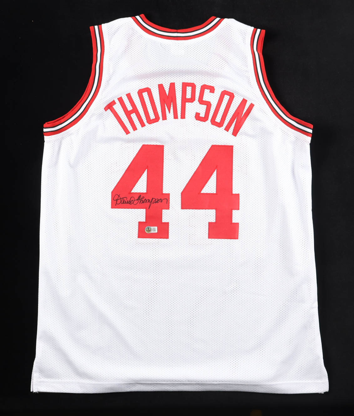David Thompson Signed Jersey (Beckett) at PristineAuction.com David Thompson Signed Jersey (Beckett) at PristineAuction.com