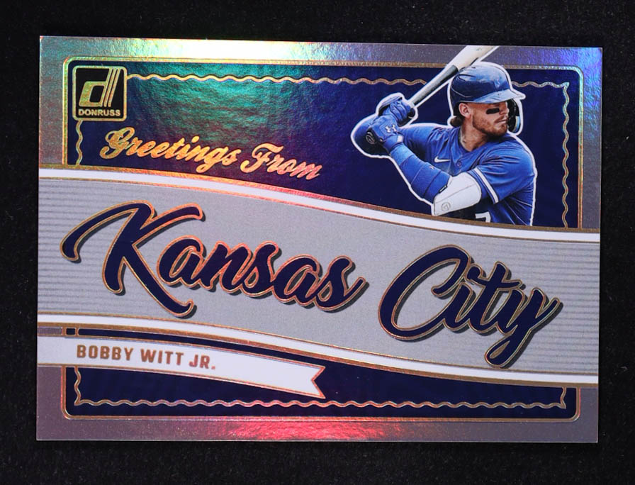 Bobby Witt Jr. 2025 Donruss Greetings From #1 at PristineAuction.com Bobby Witt Jr. 2025 Donruss Greetings From #1 at PristineAuction.com