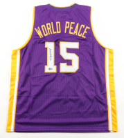Metta Sandiford-Artest Signed Jersey (Beckett) at PristineAuction.com