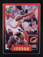 Michael Jordan 1996 Upper Deck Jordan Metal #4 at PristineAuction.com