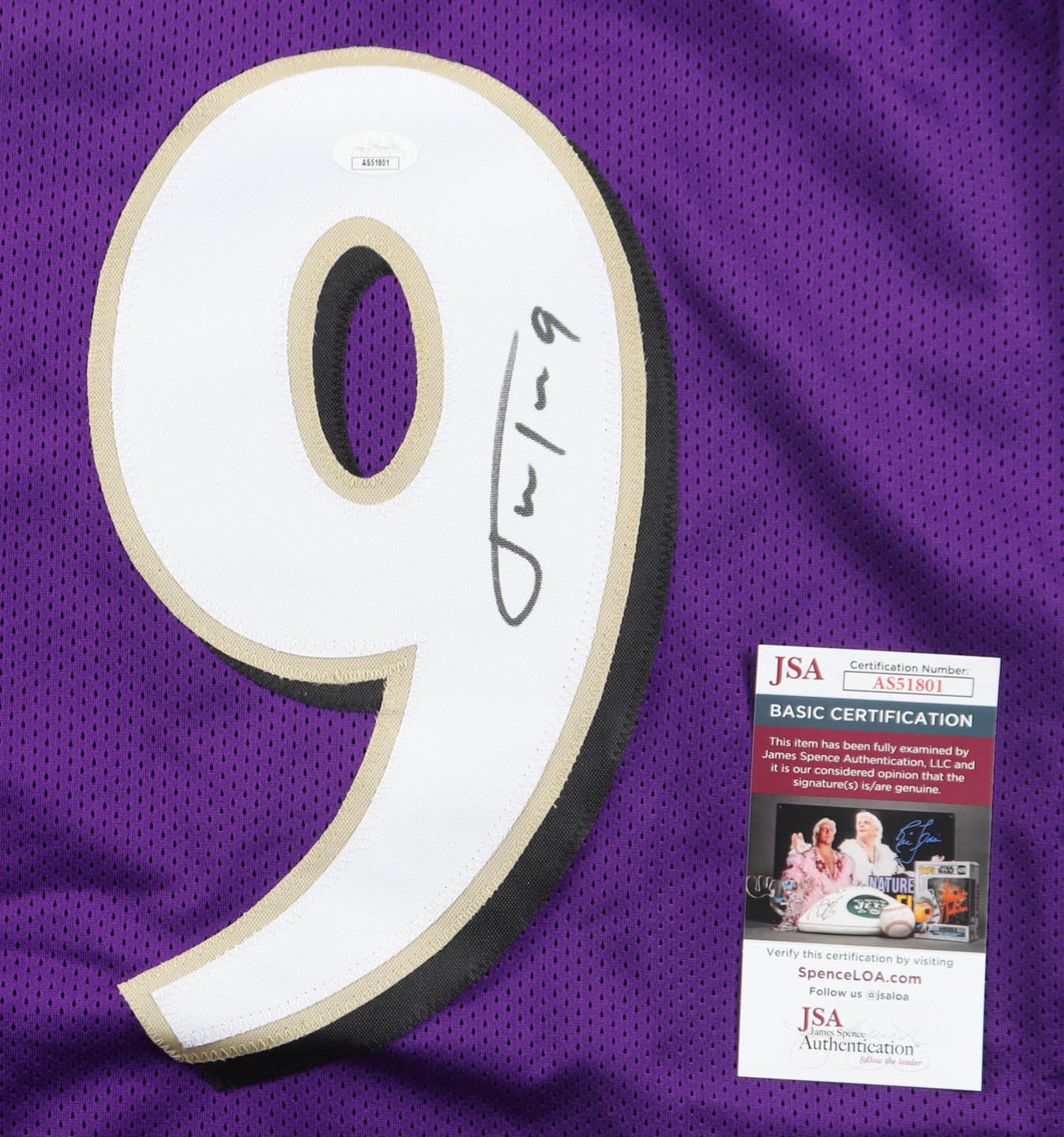 Justin Tucker Signed Jersey (JSA) at PristineAuction.com Justin Tucker Signed Jersey (JSA) at PristineAuction.com