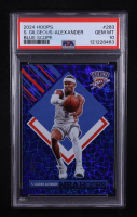 Shai Gilgeous-Alexander 2024-25 Hoops Blue Scope #283 #49/99 (PSA 10) at PristineAuction.com