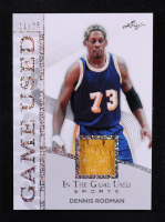 Dennis Rodman 2025 Leaf ITG Used Sports Game Used Memorabilia Silver Sparkle Foil JSY #GM10 #11/25 at PristineAuction.com
