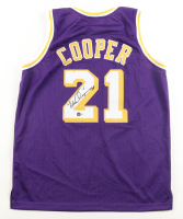 Michael Cooper Signed Jersey (Beckett) at PristineAuction.com