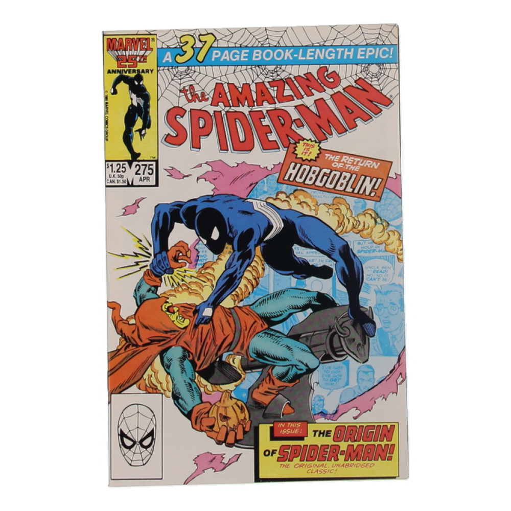 1986 "The Amazing Spider-Man" Issue #275 Marvel Comic Book at PristineAuction.com