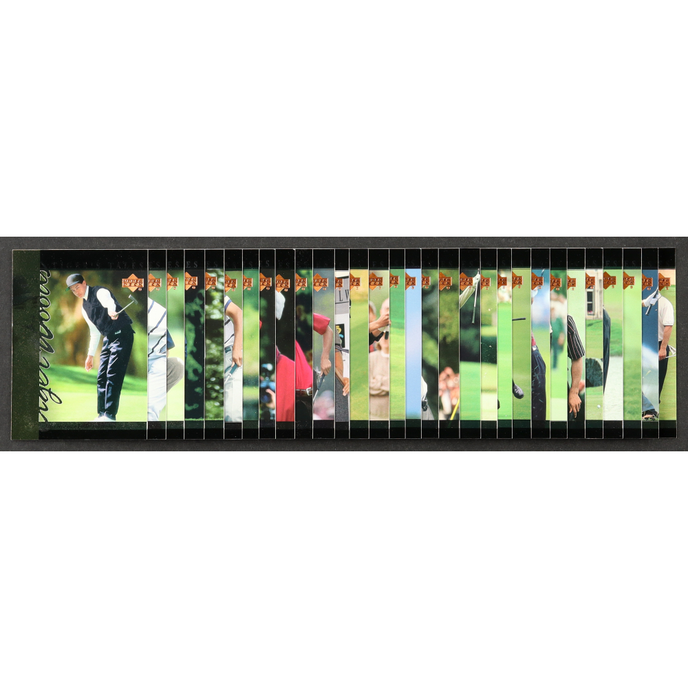 Tiger Woods 2001 Upper Deck Tiger's Tales Set of (30) Cards at PristineAuction.com