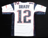 Tom Brady Signed Patriots Mitchell & Ness Authentic Jersey (Fanatics & GOAT) at PristineAuction.com