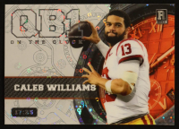 Caleb Williams 2023 Wild Card QB1 On the Clock Red Disco #OCWCW1 #17/25 RC at PristineAuction.com