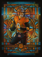 Joe Burrow 2025 Panini Mosaic Stained Glass Oversized #5 at PristineAuction.com