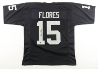 Tom Flores Signed Jersey (Beckett) at PristineAuction.com