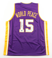 Metta Sandiford-Artest Signed Jersey (Beckett) at PristineAuction.com