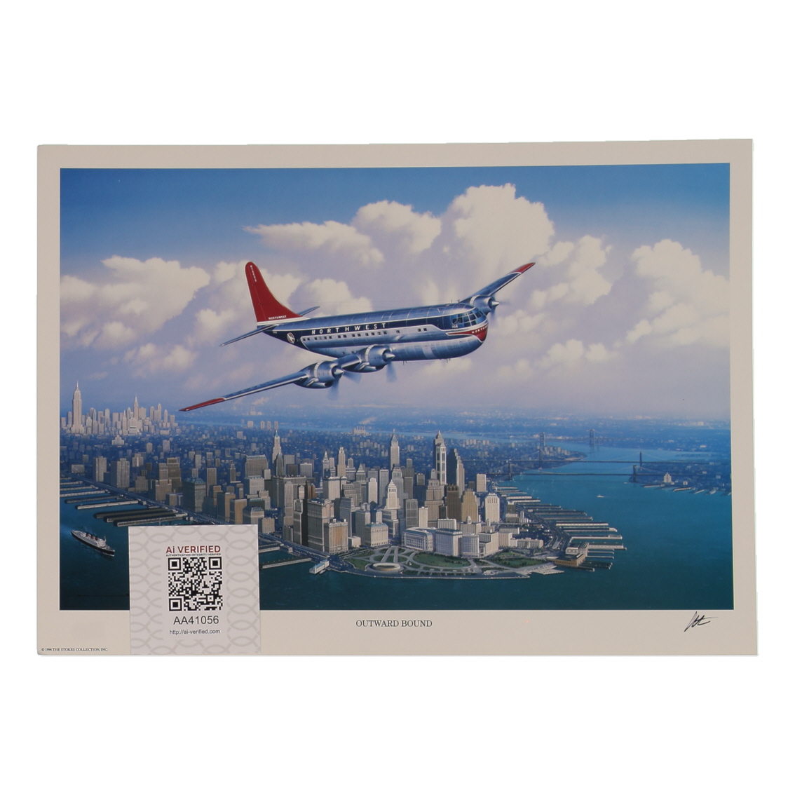 Spencer Marsh Signed Stan Stokes "Outward Bound" Lithograph (AIV) at PristineAuction.com Spencer Marsh Signed Stan Stokes "Outward Bound" Lithograph (AIV) at PristineAuction.com