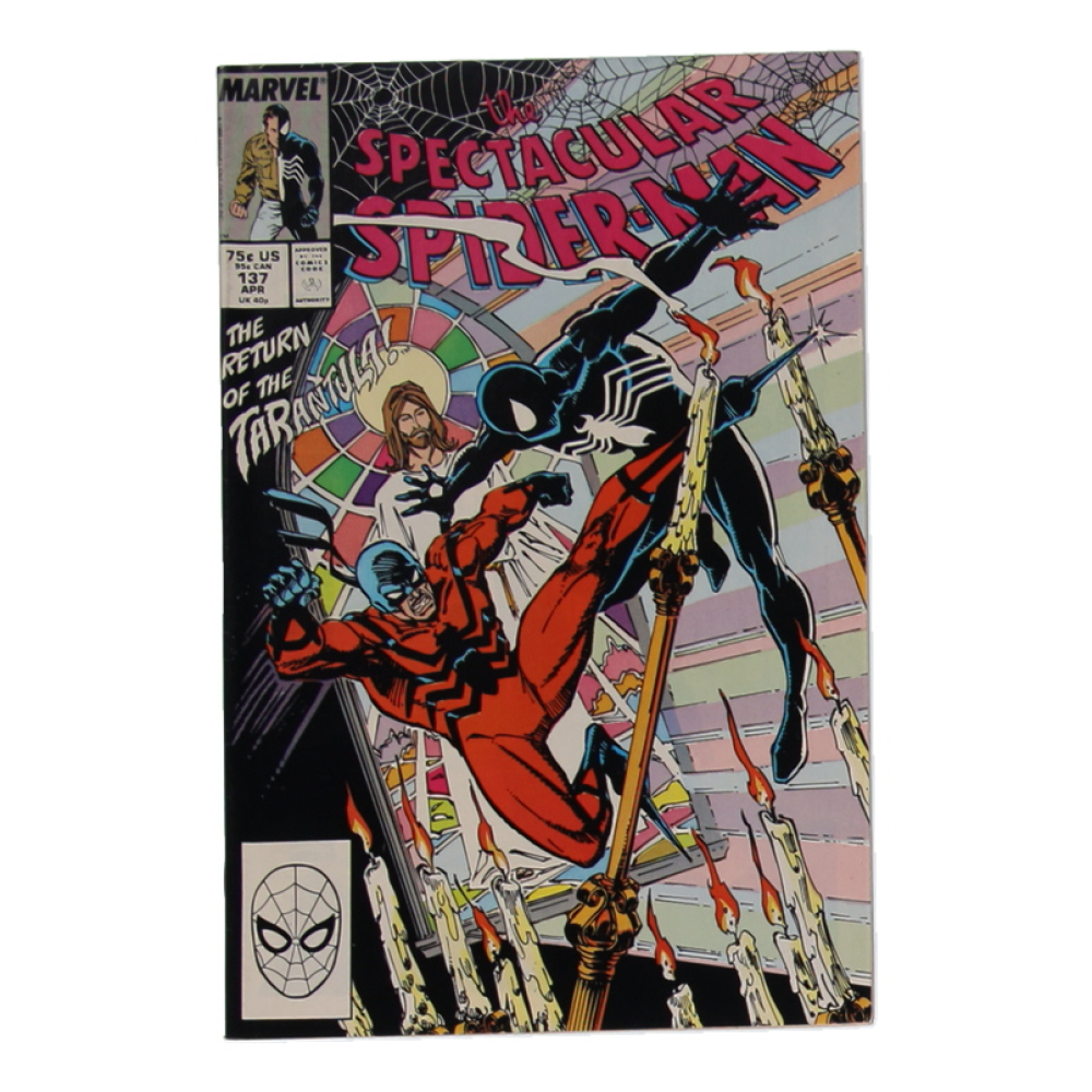 1988 "The Spectacular Spider-Man" Issue #137 Marvel Comic Book at PristineAuction.com