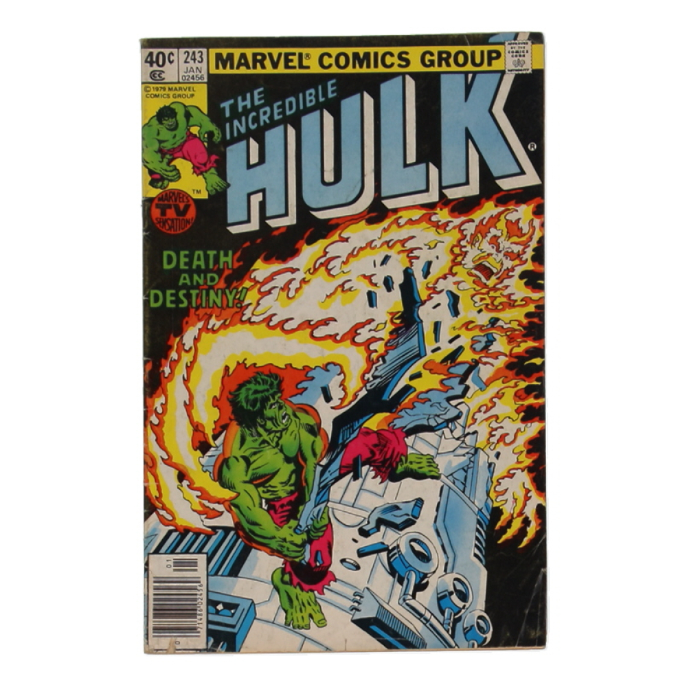 1980 "The Incredible Hulk" Issue #243 Marvel Comic Book at PristineAuction.com