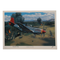Charles McGee Signed Stan Stokes "A Perfect Record" Lithograph (AIV) at PristineAuction.com