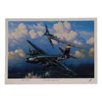 Bill Norris Signed Stan Stokes "Mauled By A Marauder" Lithograph (AIV) at PristineAuction.com