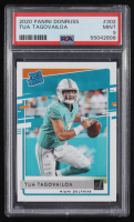 Tua Tagovailoa 2020 Donruss #302 RR RC (PSA 9) at PristineAuction.com