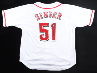 Brady Singer Signed Jersey (Beckett) at PristineAuction.com