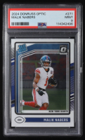 Malik Nabers 2024 Donruss Optic #271 RR RC (PSA 9) at PristineAuction.com