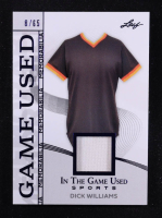 Dick Williams 2025 Leaf ITG Used Sports Game Used Memorabilia Blue Foil JSY #GM13 #8/65 at PristineAuction.com