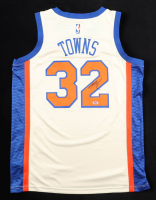 Karl-Anthony Towns Signed Knicks Nike Authentic Jersey (PSA) at PristineAuction.com