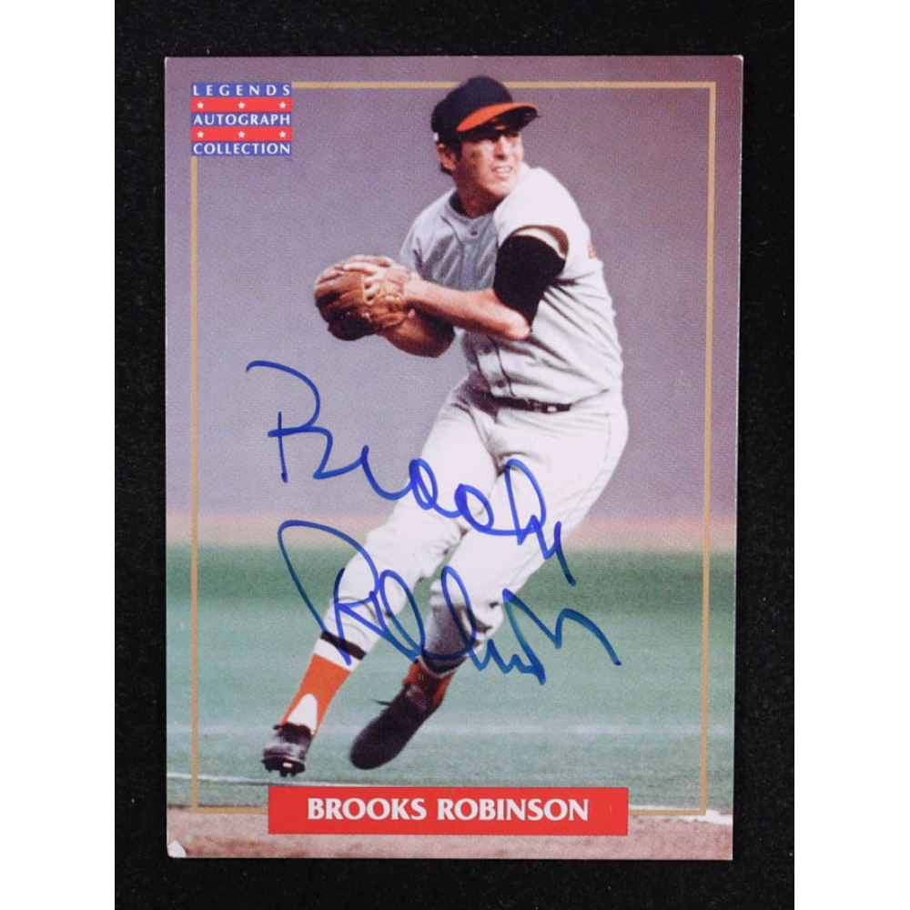 Brooks Robinson 1996 Major League Players Alumni Legends Autograph Collection #NNO with Original COA at PristineAuction.com