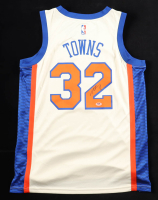 Karl-Anthony Towns Signed Knicks Nike Authentic Jersey (PSA) at PristineAuction.com