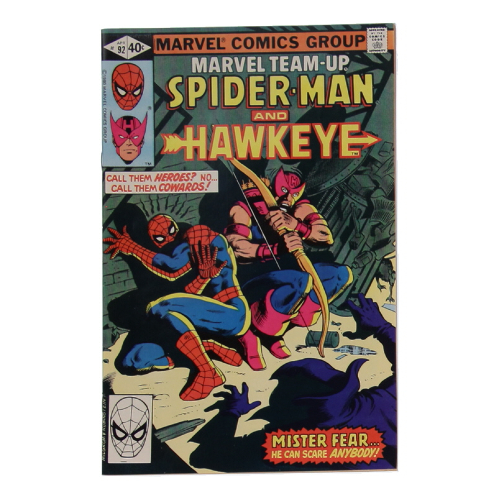 1980 "Marvel Team-Up" Issue #92 Marvel Comic Book at PristineAuction.com