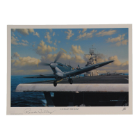 Reade F. Tilley Signed Stan Stokes "Stung By The Wasp" Lithograph (AIV) at PristineAuction.com