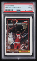 Hakeem Olajuwon 1992-93 Topps #337 (PSA 9) at PristineAuction.com