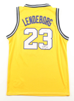 Yaxel Lendeborg Signed Wolverines Jordan Authentic Jersey (JSA) at PristineAuction.com